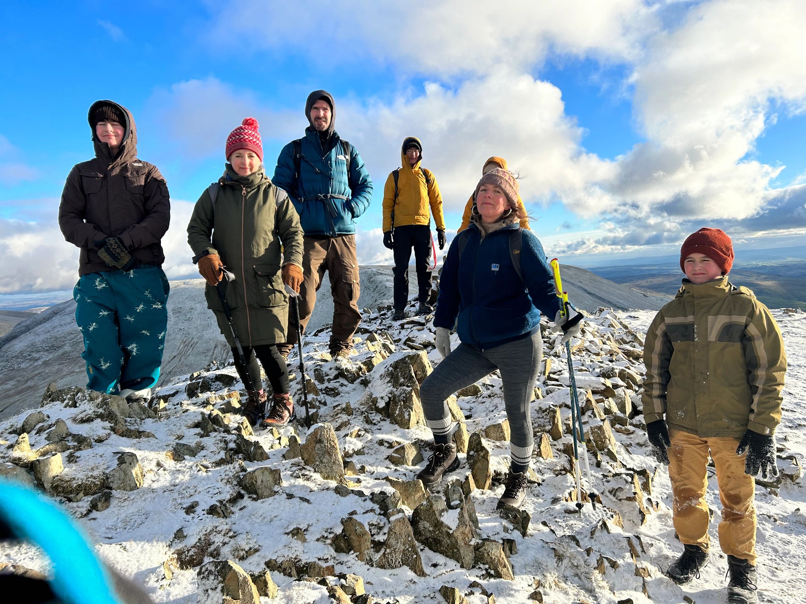 The 2024 Wainwright Challenge January Photographs